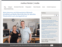 Tablet Screenshot of markushoerster.com